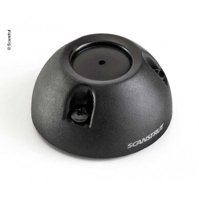Stogo kanalas plastikinis 2-8m, horizontalus, juodas Stogo kanalas plastikinis 2-8m, horizontalus, juodas