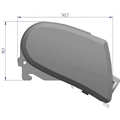 Stogo markizė Omnistor 6300 su 12 V varikliu Korpuso spalva balta Audinio spalva mistiškai pilka 3 Stogo markizė Omnistor 6300 su 12 V varikliu Korpuso spalva balta Audinio spalva mistiškai pilka 3