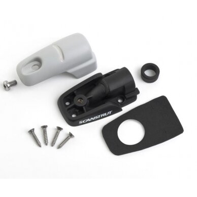 Stogo ortakis plastikinis 6-10mm, horizontalus, šviesiai pilkas 1