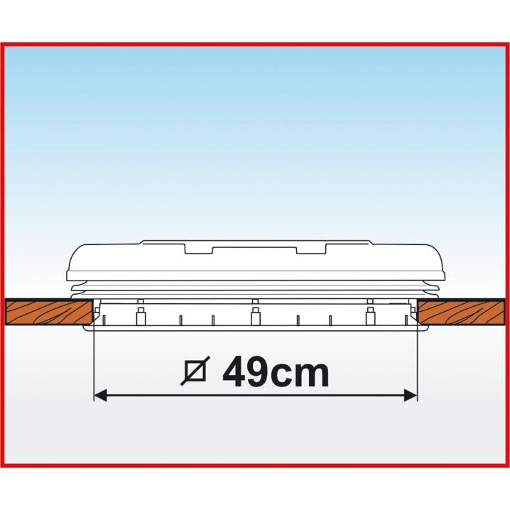 Stoglangis  50x50 permatomas su roletu 1