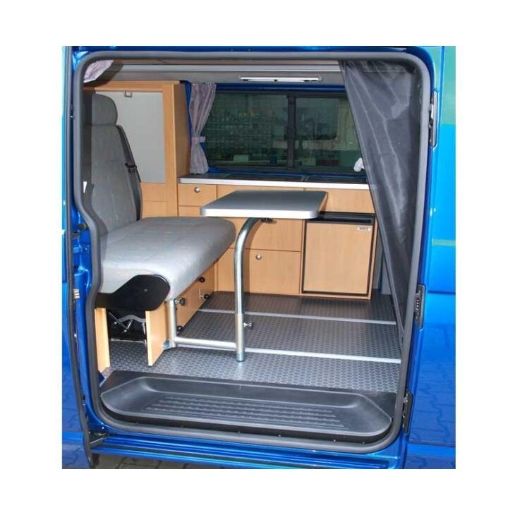 Stalų sistema prabanga su pasukamu stalo rėmu antracitas- VW T6/5 1