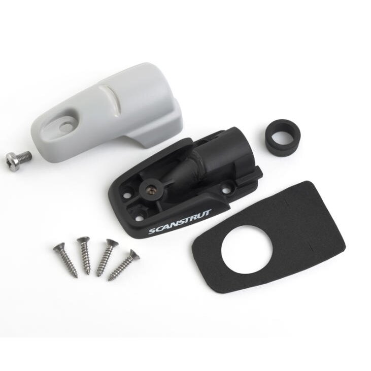 Stogo ortakis plastikinis 6-10mm, horizontalus, šviesiai pilkas 1