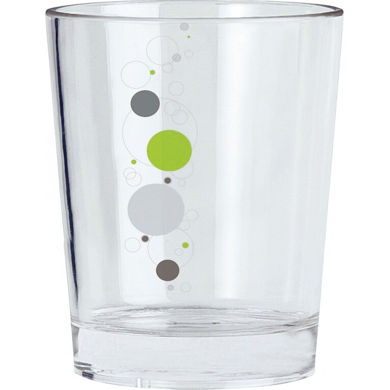 Stiklinė Space 300 ml skaidri/pilka/kalkė