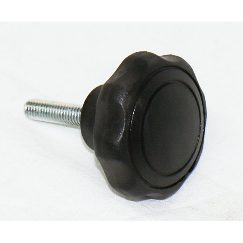 Star rankena M6x30 juoda Star rankena M6x30 juoda