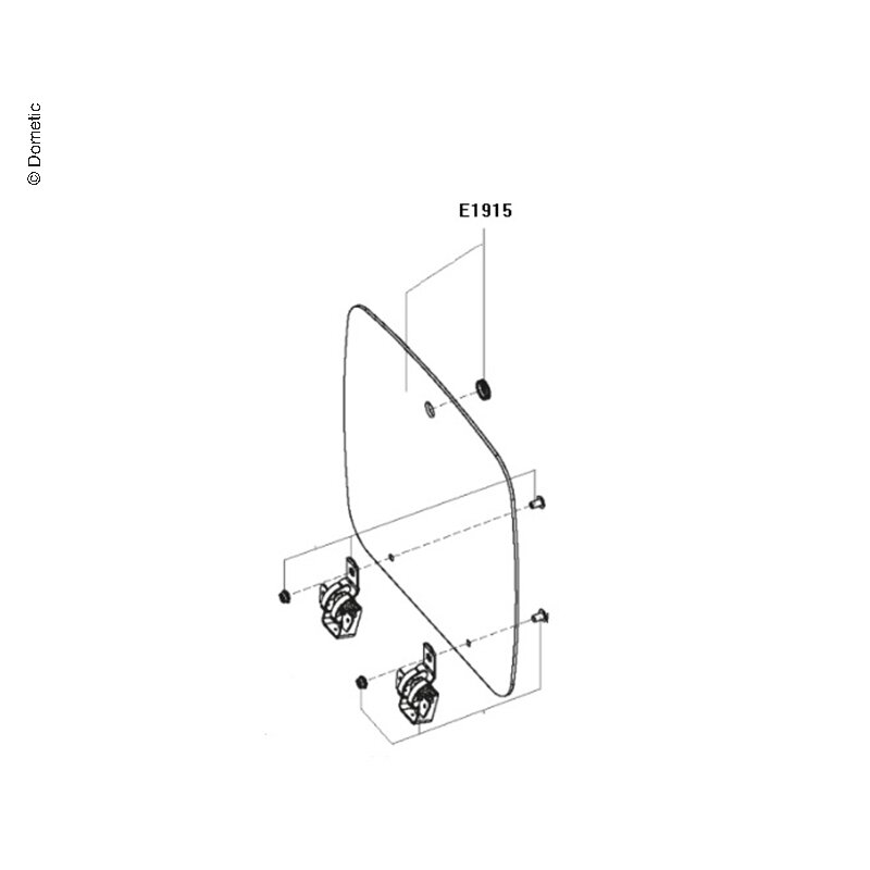 Stiklo gaubtas Mod.7103/