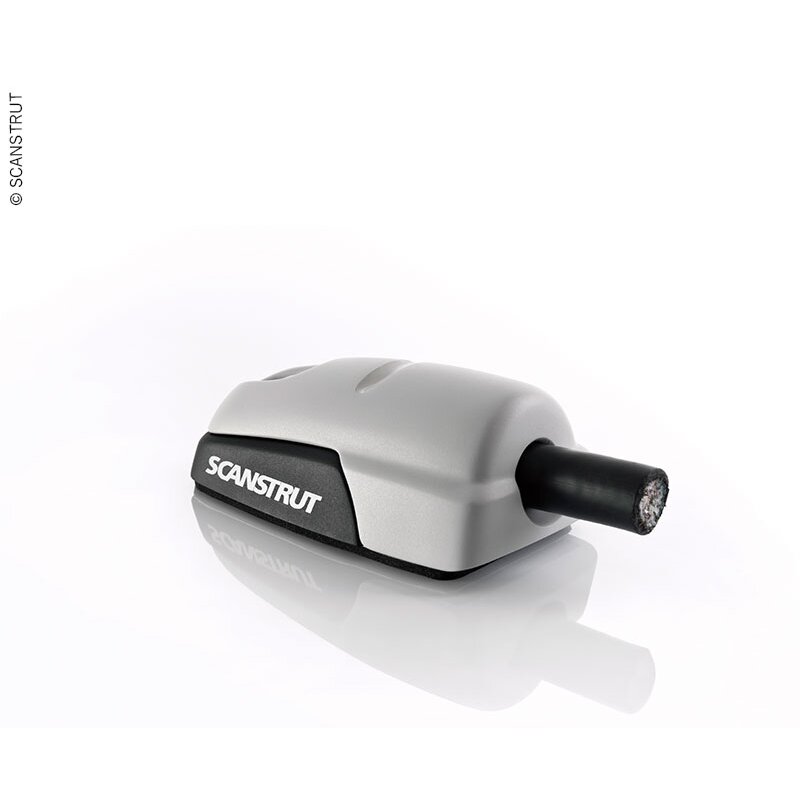 Stogo ortakis plastikinis 6-10mm, horizontalus, šviesiai pilkas