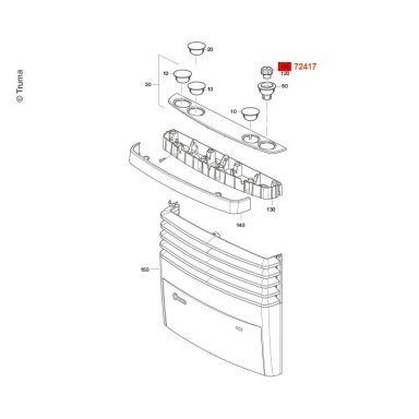 Sukamoji rankenėlė S3004/S5004