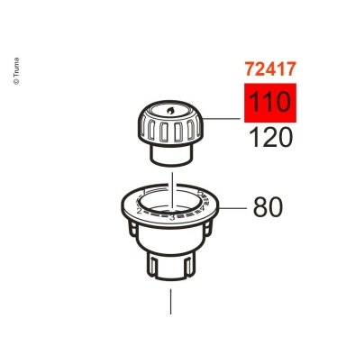 Sukamoji rankenėlė S3004/S5004