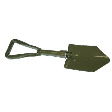 Sulankstomas kastuvas su ergonomiška rankena