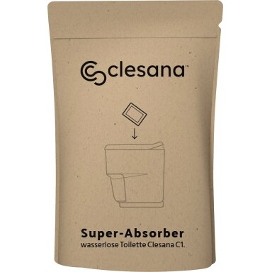 Super absorberis Clesana tualetams 20vnt Super absorberis Clesana tualetams 20vnt