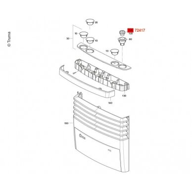 Sukamoji rankenėlė S3004/S5004 1