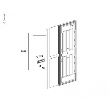 Sukomplektuotos durys RML943X Sukomplektuotos durys RML943X