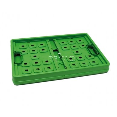 Sulankstoma dėžutė 32L, natūrali žalia 2