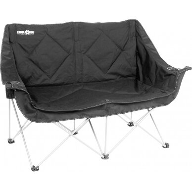 Sulankstoma sofa Action, juoda Sulankstoma sofa Action, juoda