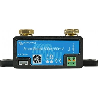 Šuntas Victron Smartshunt 500 A / 50 mV, 6,5–70 VDC, „Bluetooth“