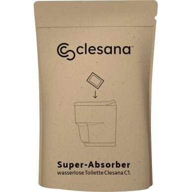 Super absorberis Clesana tualetams 20vnt Super absorberis Clesana tualetams 20vnt