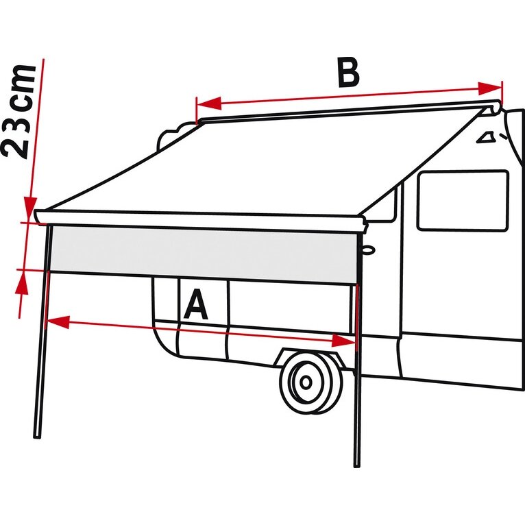 Sun View Shade Volant - skydelis nuo saulės, skirtas F45,F65,F70,F35, Caravanstore 2 Sun View Shade Volant - skydelis nuo saulės, skirtas F45,F65,F70,F35, Caravanstore 2