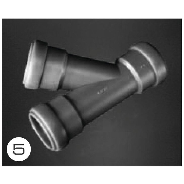 T formos dalis skirta 28 mm nuotekų vamzdžių sistemoms