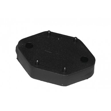 Tarpinė plokštė, aukštis 10mm, juoda Tarpinė plokštė, aukštis 10mm, juoda