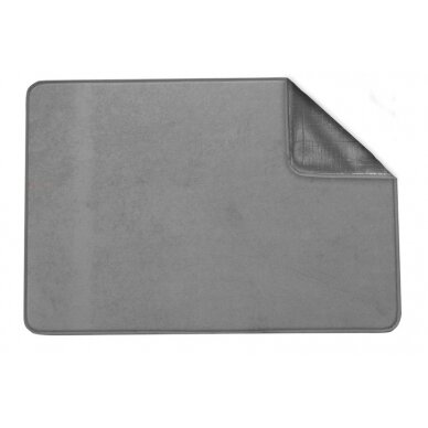 Termo padas augintiniams 70x50cm, šviesiai pilkas, neslystantis Termo padas augintiniams 70x50cm, šviesiai pilkas, neslystantis
