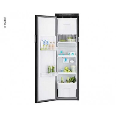 Thetford N4142E+ absorbcinis šaldytuvas - 230V, 12V, dujinis, durų vyriai dešinė/kairė Thetford N4142E+ absorbcinis šaldytuvas - 230V, 12V, dujinis, durų vyriai dešinė/kairė