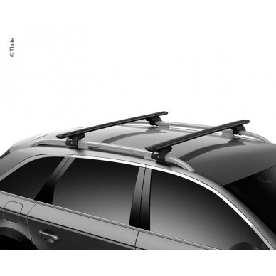 Thule WingBar Evo 135 juoda 2 Thule WingBar Evo 135 juoda 2