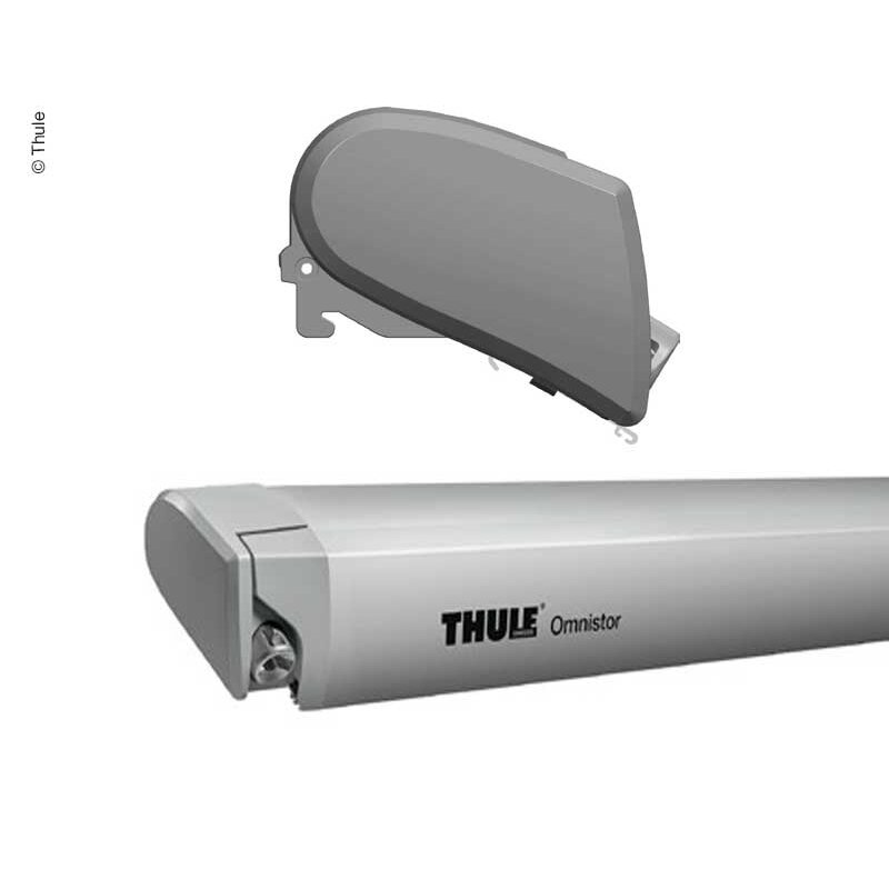 Thule stogo markizė 6300 balta 3,75m Mystic pilka