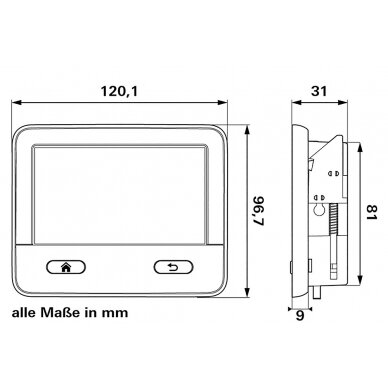 Tinklo modulis iNet X Panel 2