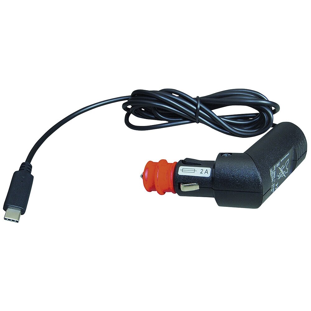 Transporto priemonės įkrovimo laidas su USB - C kištuku 12 - 24 V, laido ilgis 1,8 m Transporto priemonės įkrovimo laidas su USB - C kištuku 12 - 24 V, laido ilgis 1,8 m