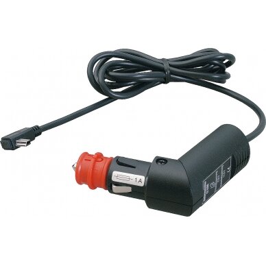 Transporto priemonės įkrovimo laidas su mini USB kištuku 12 - 24 V, laido ilgis 1,8 m Transporto priemonės įkrovimo laidas su mini USB kištuku 12 - 24 V, laido ilgis 1,8 m