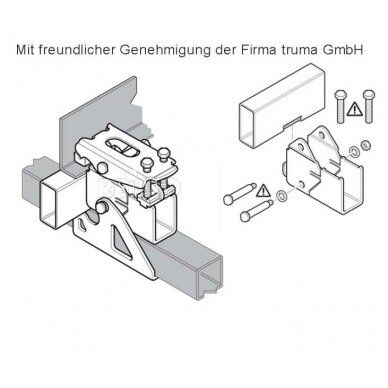 Truma Mover atstumo rinkinys 60mm Truma Mover atstumo rinkinys 60mm