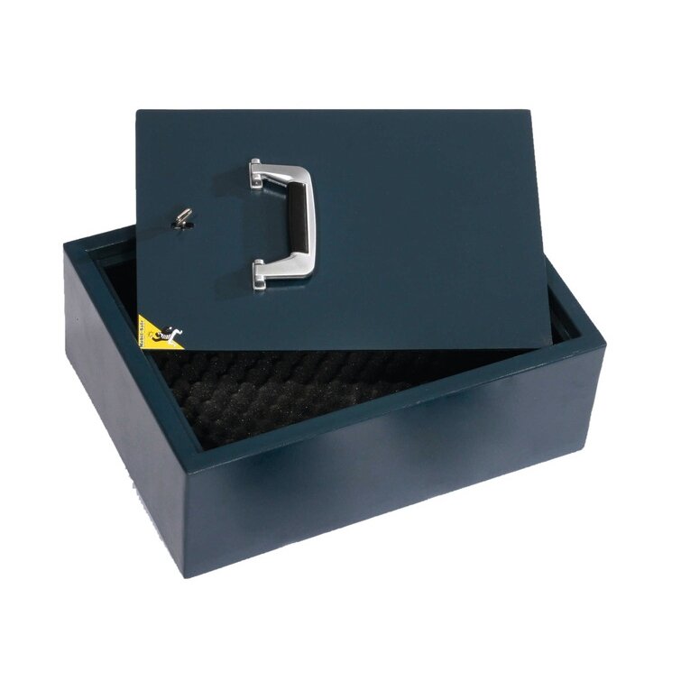 Treso, seifas, 5 dydžio mobilusis seifas, L50xW36xA18cm, skirtas 17 colių nešiojamajam kompiuteriui Treso, seifas, 5 dydžio mobilusis seifas, L50xW36xA18cm, skirtas 17 colių nešiojamajam kompiuteriui