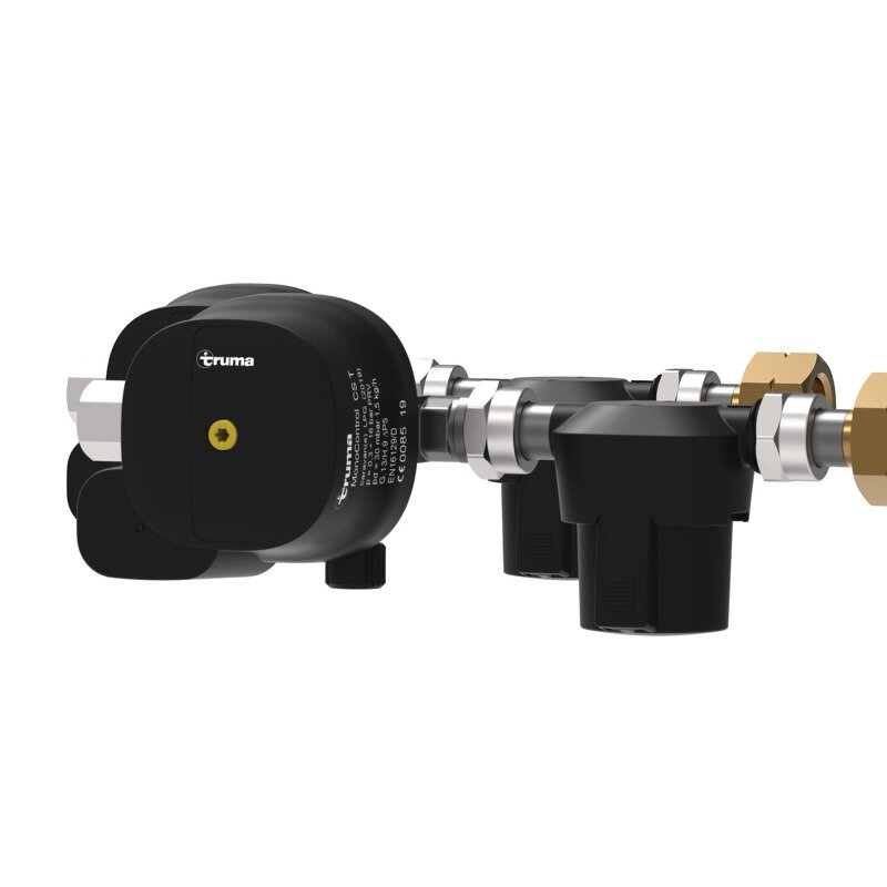 Truma MonoControl CS T Set - dujų bako reguliatorius su dujų filtru