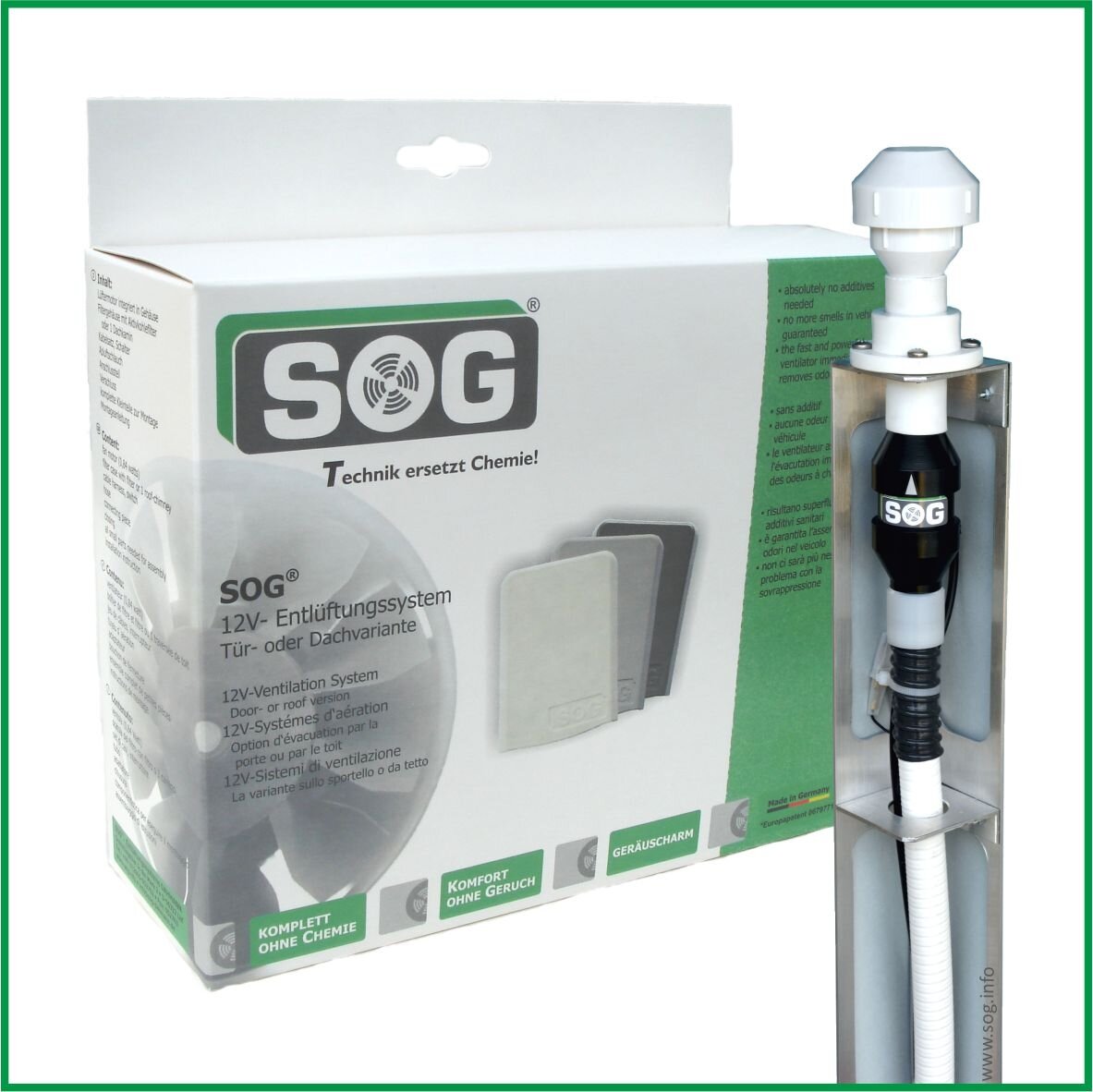 Tualeto ventiliacinio stogo variantas skirtas Thetford C 500 Tualeto ventiliacinio stogo variantas skirtas Thetford C 500