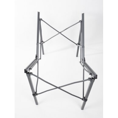 Turizmo stalas RAUMA II 119x70x70cm antracitas, aliuminis 4 Turizmo stalas RAUMA II 119x70x70cm antracitas, aliuminis 4