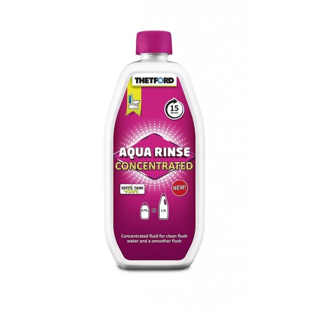 Tualeto skystas vandens skalavimo koncentratas Thetford Aqua Rinse 0,75l Tualeto skystas vandens skalavimo koncentratas Thetford Aqua Rinse 0,75l