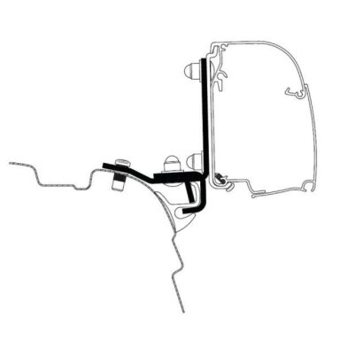 Tvirtinimo prie sienos adapteris furgonams ir autobusams
