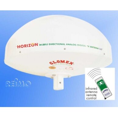 TV kryptinė antena Horizon su nuotolinio valdymo pulteliu TV kryptinė antena Horizon su nuotolinio valdymo pulteliu