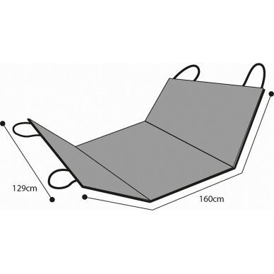 Tyro apsauginis automobilio dangtis, 162 x 132 cm, juodas 1 Tyro apsauginis automobilio dangtis, 162 x 132 cm, juodas 1