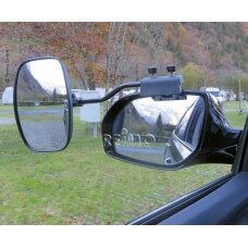 Universalus veidrodis XL beveik visoms transporto priemonėms su reguliuojamu veidrodžio stiklu