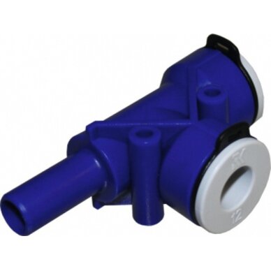 Uni-Quick 12 mm vamzdžių sistema: T formos jungtis Uni-Quick 12 mm vamzdžių sistema: T formos jungtis