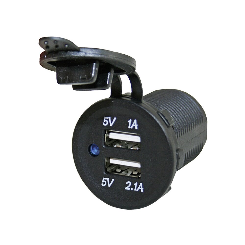 USB įkroviklis 10-30V USB įkroviklis 10-30V