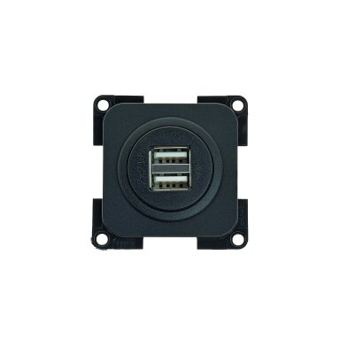 USB dvigubas įkrovimo lizdas 12V
