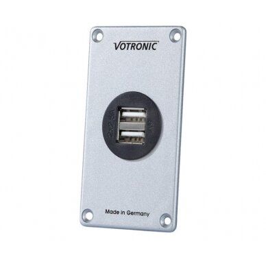 USB dvigubas įkroviklis 5V/2.5A USB dvigubas įkroviklis 5V/2.5A
