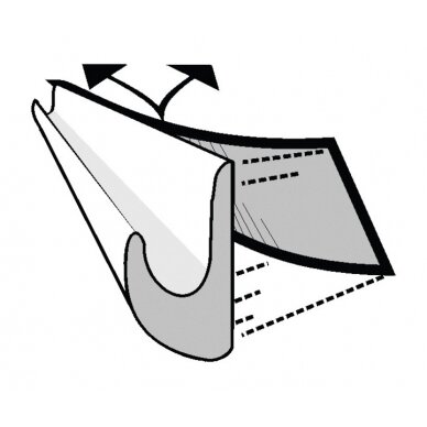 Uždangalas nuo lietaus Drip Stop 75 cm (lietaus nutekėjimas durims) 1 Uždangalas nuo lietaus Drip Stop 75 cm (lietaus nutekėjimas durims) 1