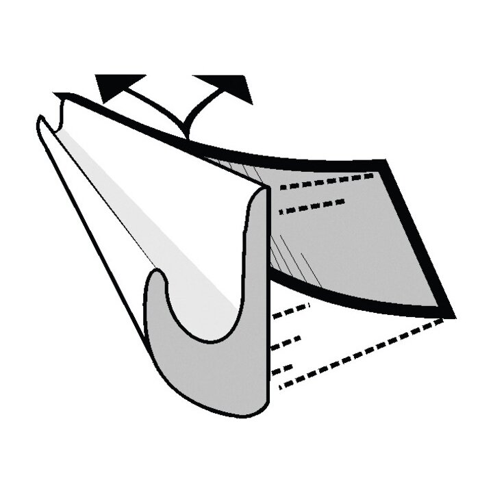 Uždangalas nuo lietaus Drip Stop 75 cm (lietaus nutekėjimas durims) 1 Uždangalas nuo lietaus Drip Stop 75 cm (lietaus nutekėjimas durims) 1