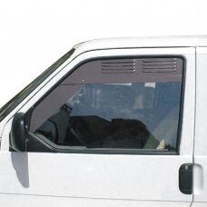 Vairuotojo kabinos ventiliacijos grotelės autokemperiams Ford Transit juodos spalvos