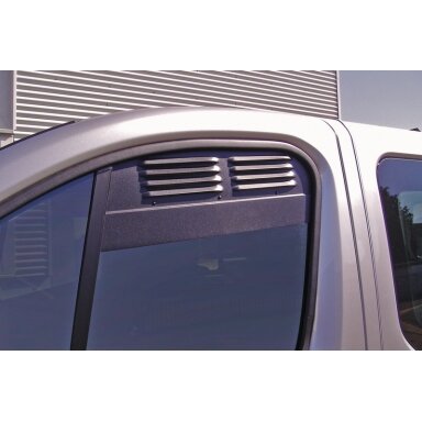 Vairuotojo kabinos ventiliacijos grotelės: Vairuotojo kabinos durų ventiliacija 2vnt. Opel Vivaro B, Renault Trafic 3 nuo 2014 Vairuotojo kabinos ventiliacijos grotelės: Vairuotojo kabinos durų ventiliacija 2vnt. Opel Vivaro B, Renault Trafic 3 nuo 2014
