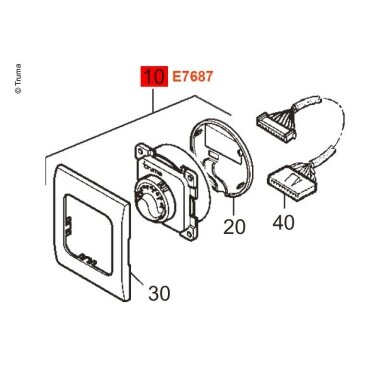 Valdymo pultas Trumatic E sch