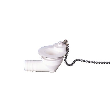 Vandens nuleidimo komplektas 90° žarna 3/4", išleidimo anga 23 mm, B tipas